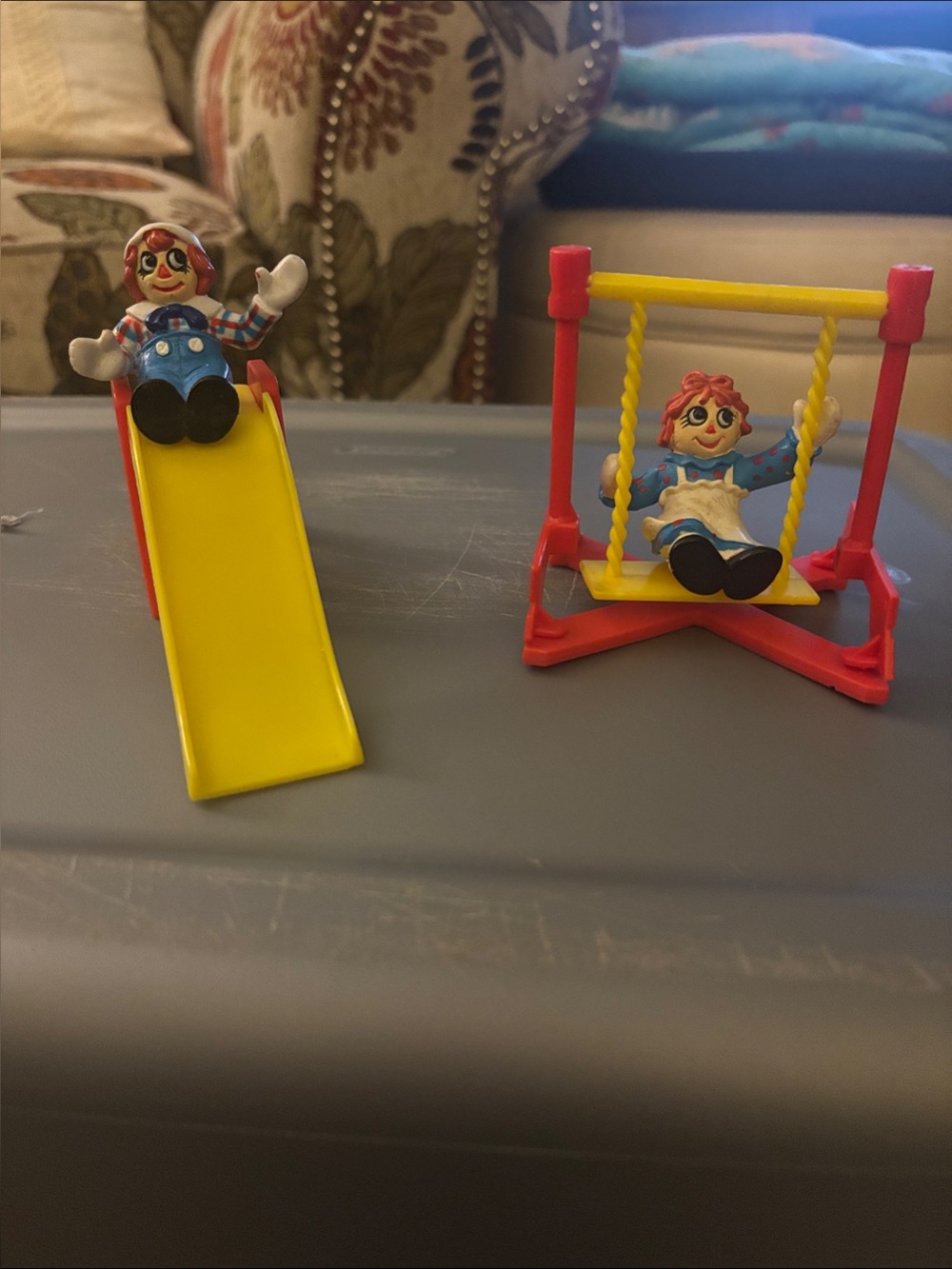McDonald's 1989 / 1990 RAGGEDY ANN & ANDY Playground Happy Meal Toys